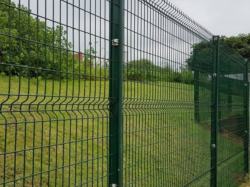 Small Garden Triangle Bending 1.23m Height 3d Fence
