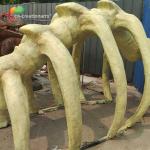 CE Jurassic Park Dinosaur Skeleton High Simulation Fiberglass Resin Dinosaur