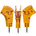 75MM Excavator Jack Hammer HB Hydraulic Rock Breaker For Heavy Duty Demolition