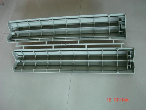 Precise Smooth Air Condition Diy Plastic Injection Molding , Hot Runner