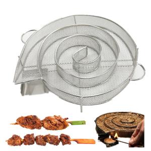 China 156g Cold BBQ Smoke Generator Pellet Basket Tray Grill 5cm wholesale