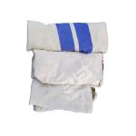 Absorbent oil high cotton marine rags high oil water absorb 50lb white rag bag