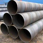 SSAW Carbon Steel Pipe API 5L Standard Oil And Gas Carbon Steel Tube