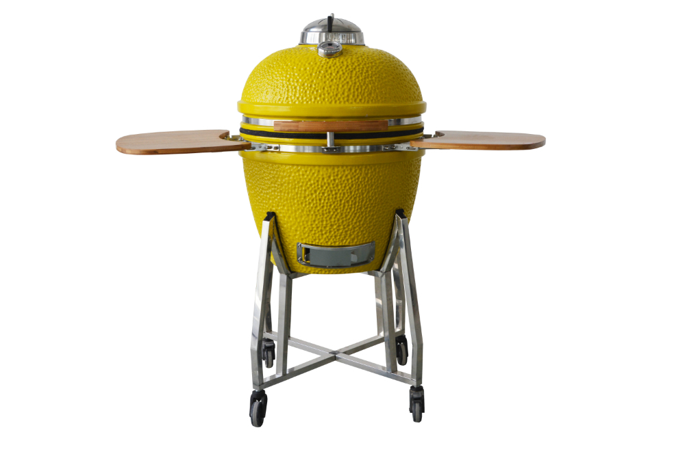 21" Kamado Grills Ceramic BBQ Kamado (Charcoal BBQ)-BK
