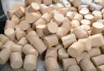 Hexagonal Shape Biomass Wood Sawdust Branch Charcoal Briquette Making Machine