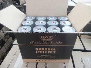 China pantone color Acrylic Based Spray Paint Fluorescent Metallic Color Free Sample wholesale