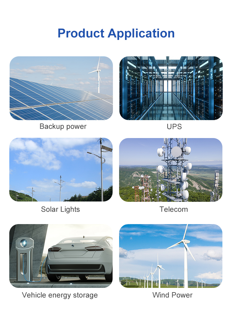 Smart BMS Off Grid Hybrid Lithium Ion House Battery 100ah 200ah Customized
