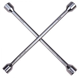 China Carbon Steel TUV Cross Wheel Spanner Lug Hex Nut Heat Treatment 18x635 16x500 wholesale