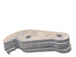 Durable Steel Plate Cutting Parts Customizable National Standard Material