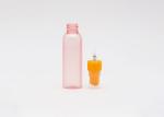 Plastic Fine Mist Sprayer Bottle 60ml Cylinder Matte Transparent