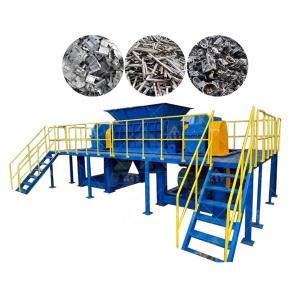China Aluminum Radiator Metal Shredder Aluminum Rim Metal Chip Shredder wholesale
