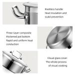 Direct Selling Food Food Grade 304 Stainless Steel Cookware Induction Cooking
