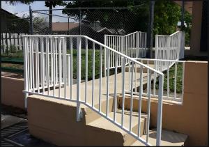 China Lightweight Powder Coated Aluminum Safety Railing for Decks Stairs Balconies wholesale
