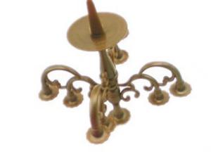 China Chandelier Birthday Candle Holders , Vintage Birthday Cake Candle Holders OEM Service wholesale