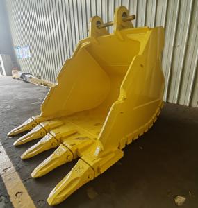 China Construction Machinery CAT330 Excavator Bucket 30ton Excavator Heavy Duty Rock Bucket for A telescopic dipper attachment wholesale