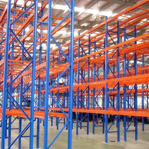 China Logistics Heavy Duty Cargoes 4 Layers Selective Storage Racking on sale
