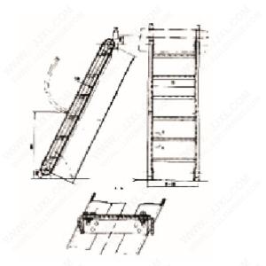 China Aluminium Inclined Ladder wholesale