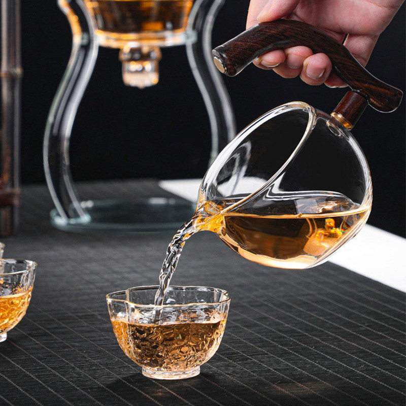 Pumpkin Shaped Heat Resistant Borosilicate Glass Tea Sets