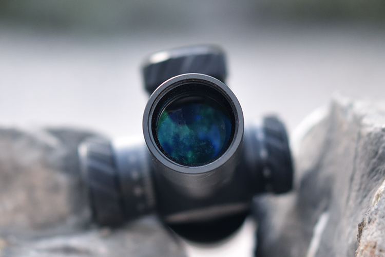 2019 Beautiful 1-8x24 Scope for Hunting Maximum Output Power 0 and Shockproof Design