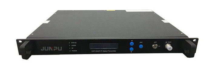 RF Overlay Satellite Fiber Optical Transmitter 1550nm Direct / External Modulation