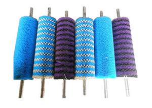 China Glass Washing Machine Cylindrial Brush Roller Nylon Cleaning Brush Rollers wholesale