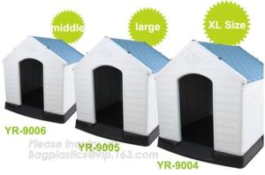 China Outdoor Large Plastic Dog House For Large Breed Dog, Plastic Dog Transport House &amp; Box &amp; Cage, Fashion big dog apartment wholesale