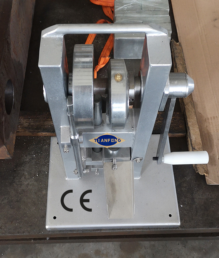 Hand Type Manual Lab Single Punch Tablet Press Machine 12mm 2000pcs/H