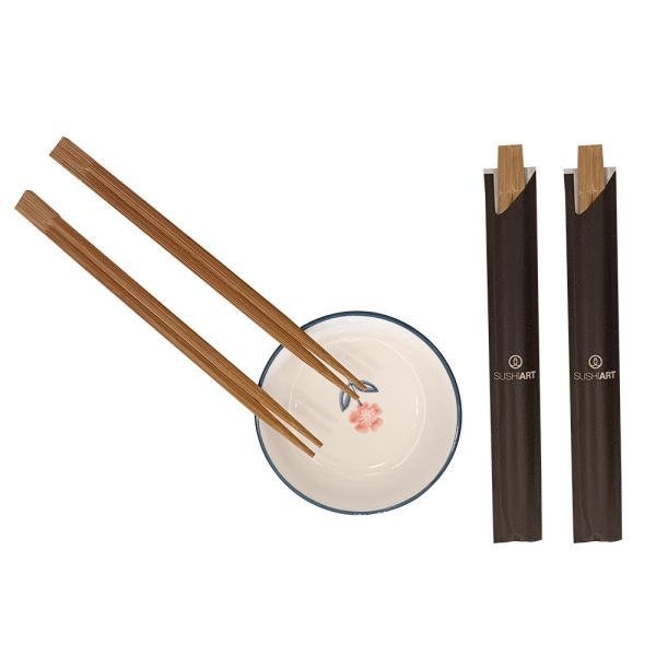 210mm/240mm*4.3mm/4.8mm/5.0mm Customized Disposable Bamboo Chopsticks for Sushi