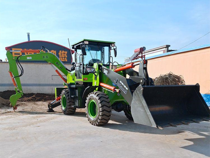 Loader backhoe ET942-45 China best selling backhoe with breaker