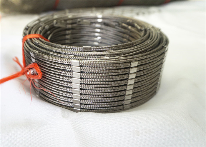 Inox Architectural Wire Mesh Fencing Outdoor 316L X Tend Balustrade Wire Mesh