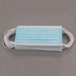 Dust Proof Disposable Face Mask 3 Layer Saliva Protection For Daily Protect