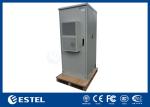 IP55 Outdoor Telecom Cabinet With Power Distribution And Envirenmental