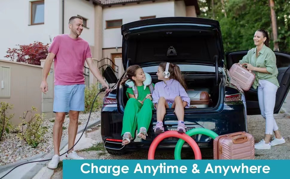 3kw 7kw 9kw Type 1 EV Charger 230V Smart Portable Electric Vehicle Charging Station