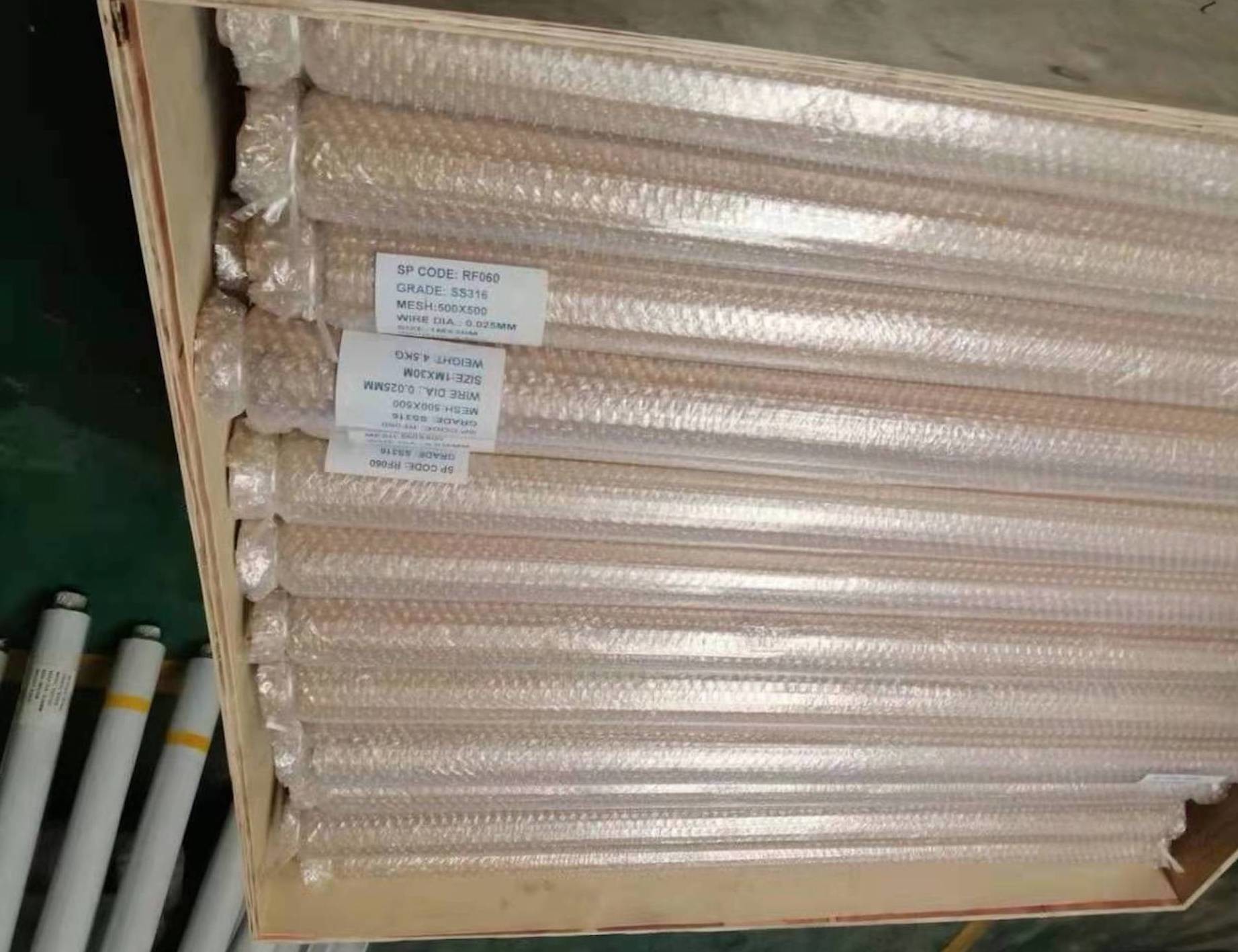 Screen Prinitng SS316L Dutch Weave Wire Mesh Stainless Steel Screen Roll