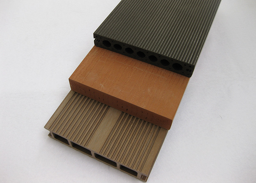 Wood Plastic Composite Outside Round And Square Circular Hollow Wpc Decks
