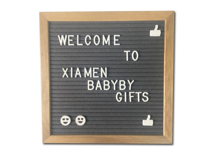 Double Sides Letter Peg Board , Magnetic White Leaving Message Sign Boards