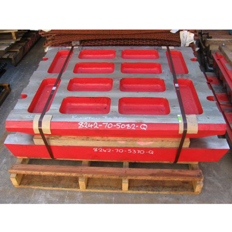 Diamond 15X36 JAW CRUSHER Stationary Jaw PN 4111706 Moving Jaw PN 4111707 Moving Jaw