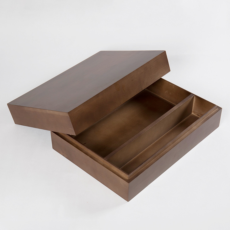 Reusable Stable Wooden Champagne Box , Leakproof Wooden Gift Boxes For Wine Bottles