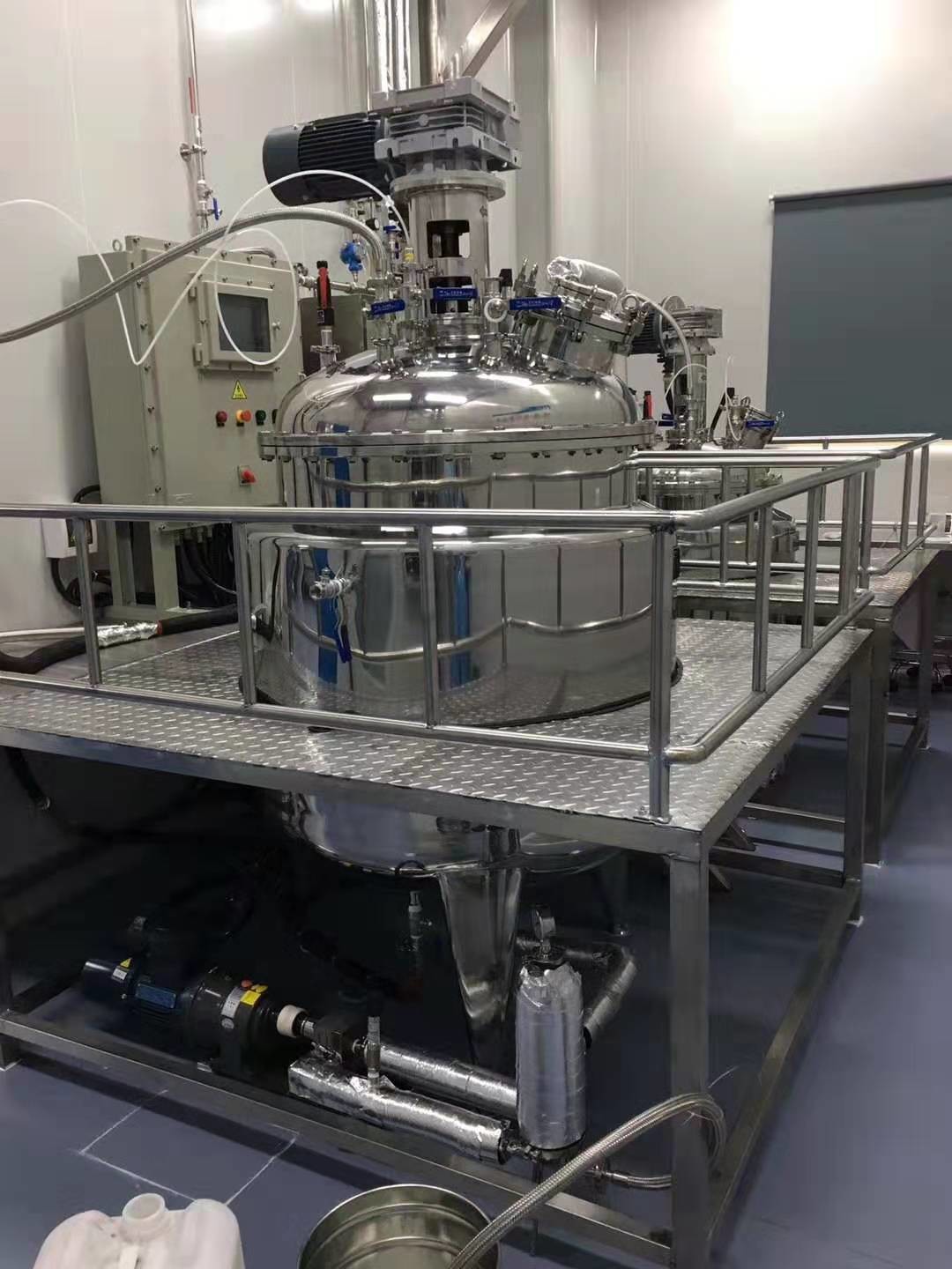 300 Gallon Emulsifying Mixing Tank Double Jacket for Ketchup Production