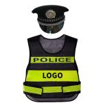 Safety Police Reflective Vest Traffic Mesh Multifunctional Stab Resistant