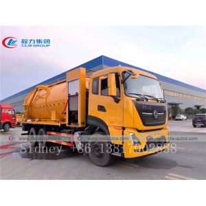 China Dongfeng Kinland 6x4 15000 Litres Vacuum High Pressure Cleaning Truck on sale