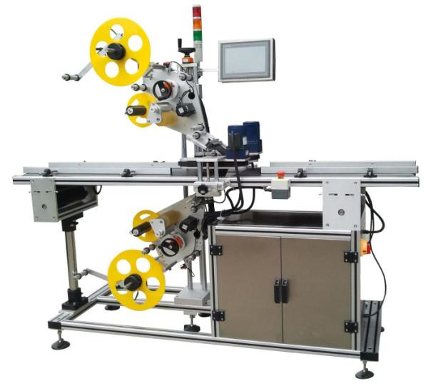 Top And Bottom Surface Automatic Labeling Machine Automatic Sticker Labeling