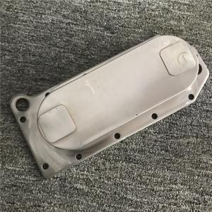 China Excavator PC360-7 6D114 Engine Oil Radiator Core Side Cover Cummins Engine Parts wholesale