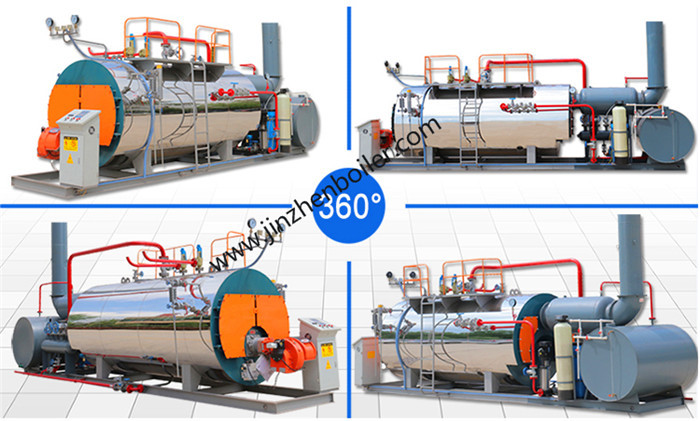 Industrial Horizontal Oil Or Gas Fired Steam Boiler For Distillilery Equipment