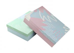 China Biodegradable Custom Printed Gift Boxes Art Paper Material CMYK / Pantone Color wholesale