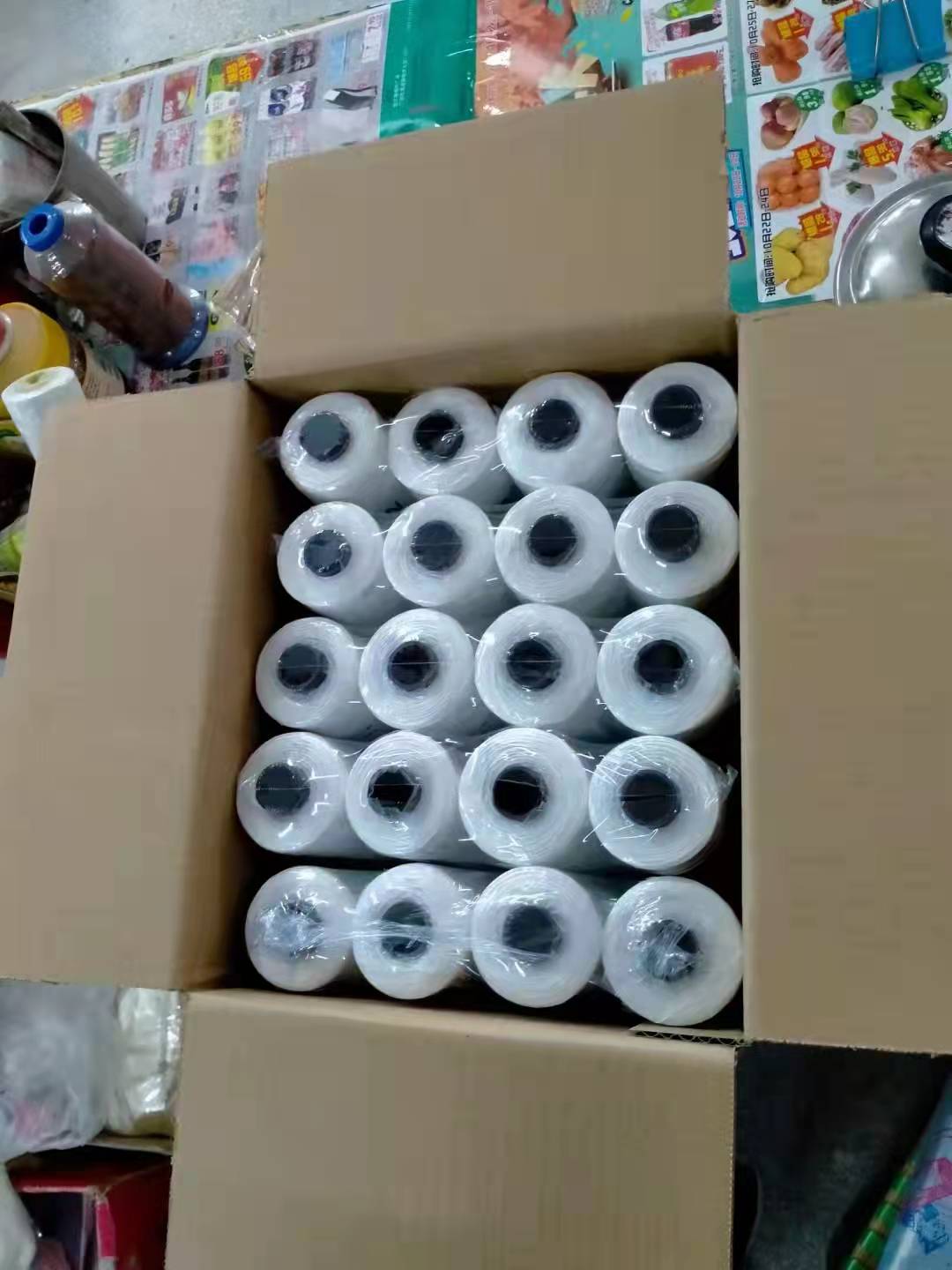 210d/3/6/9/12/15/18/21/32/48 Nylon Monofilament Fishing Net Twine Thread in 304 Colors