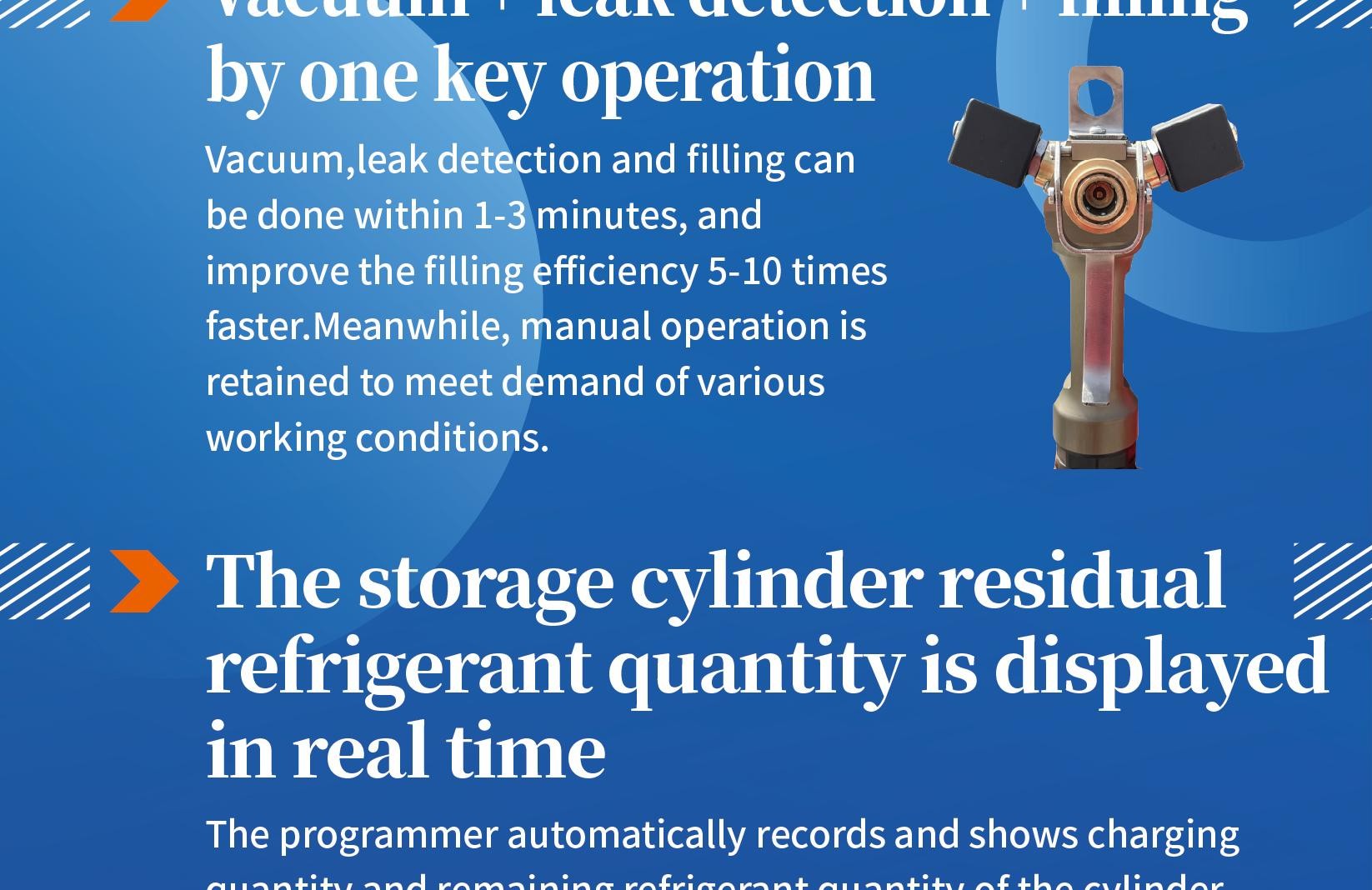 Hydrocarbon R290 R600a Refrigerant Recovery Charging Machine Vapor Recovery Unit Ac Gas Charging Station