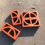 Natural Terracotta Hollow Clay Blocks Brick Material Building Wall Panels