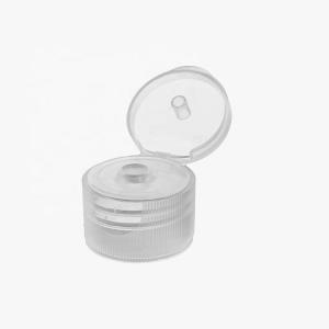 China K902-1 Flip Top Plastic Cap ISO14001 Nontoxic Transparent 18/20/24/28mm wholesale