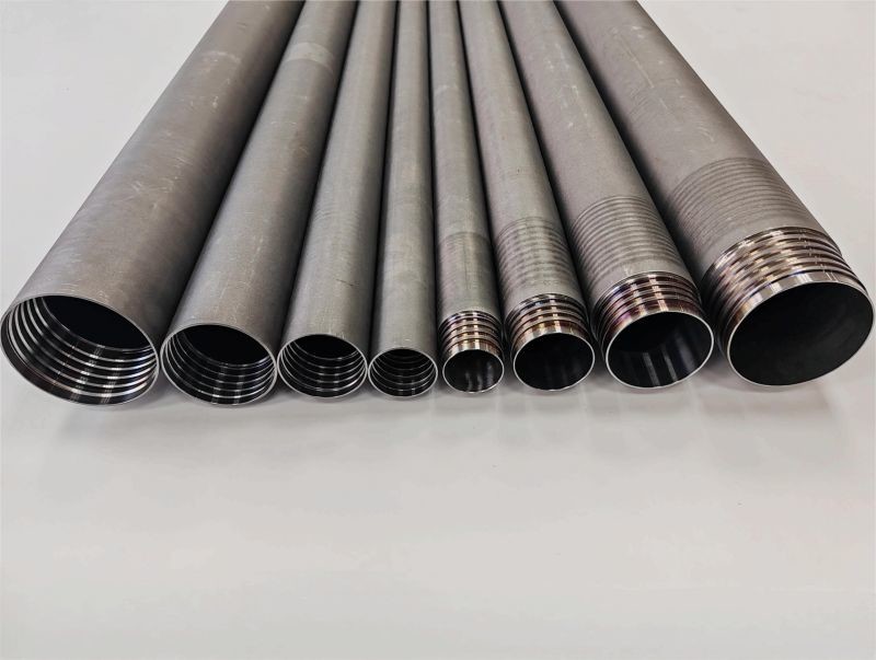 H/WL Wireline Drill Pipe Drill Rod , Alloy steel 30CrMnSi / ASTM4130 Alloy Welded Steel Pipe for Wireline Coring